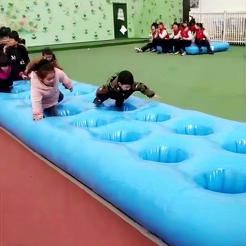 Kids Outdoor Obstacle Course Equipment - Nadmuchiwane rekwizyty do gier sportowych, zewnętrzna