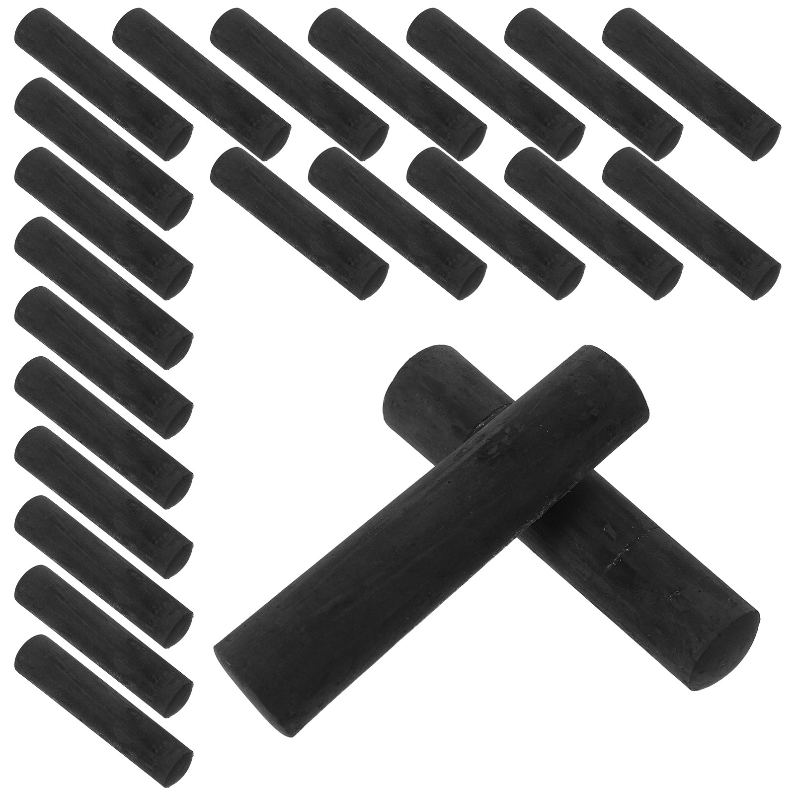 Kids Outdoor Chalkboard - 40 sztuk czarnej kredy do tablic