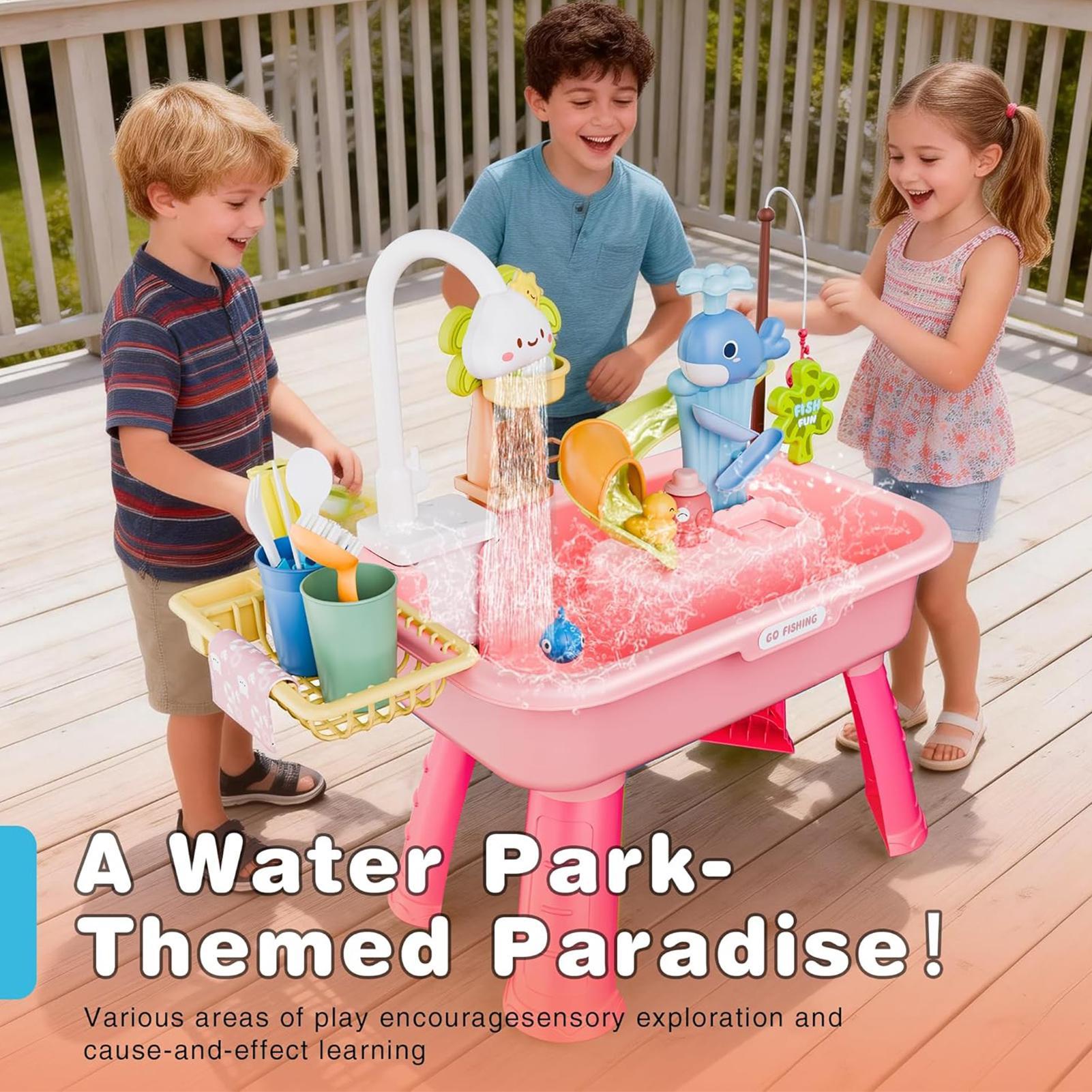 Kids Outdoor Sink - Stół do zabawy w wodzie, zabawka