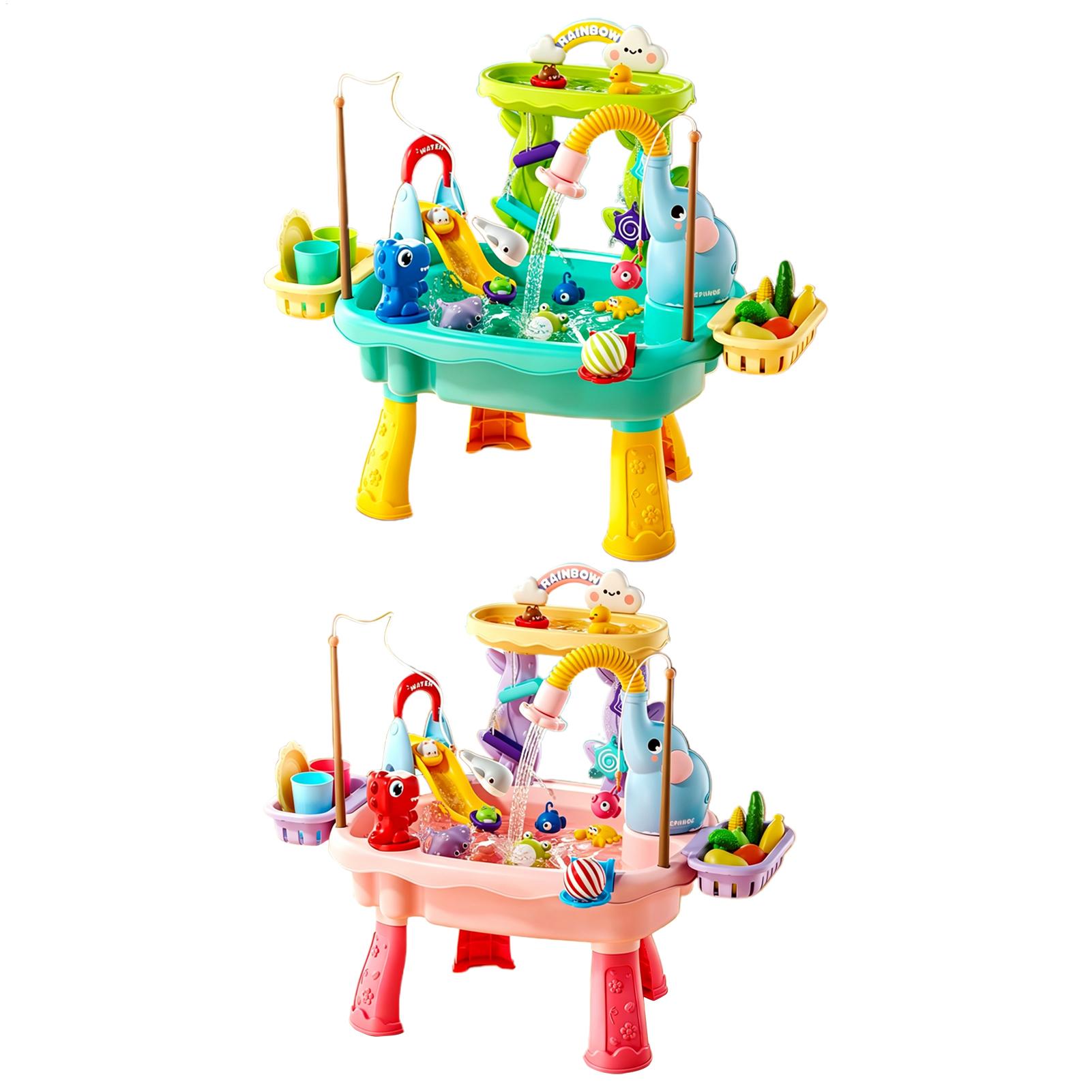 Kids Outdoor Sink - Ulepszona stolik-wodna dla maluchów, kuchnia, zabawka
