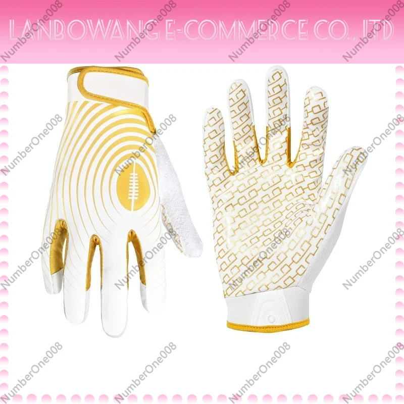 Kids Outdoor Gloves - Profesjonalne rękawice piłkarskie, silikonowe antypoślizgowe rękawice