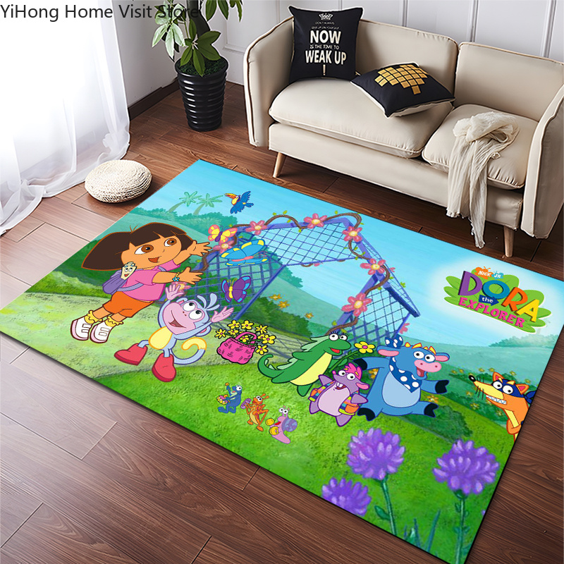 Kids Outdoor Lounge - Zabawny dywan z motywem Doraemona, klasyczny