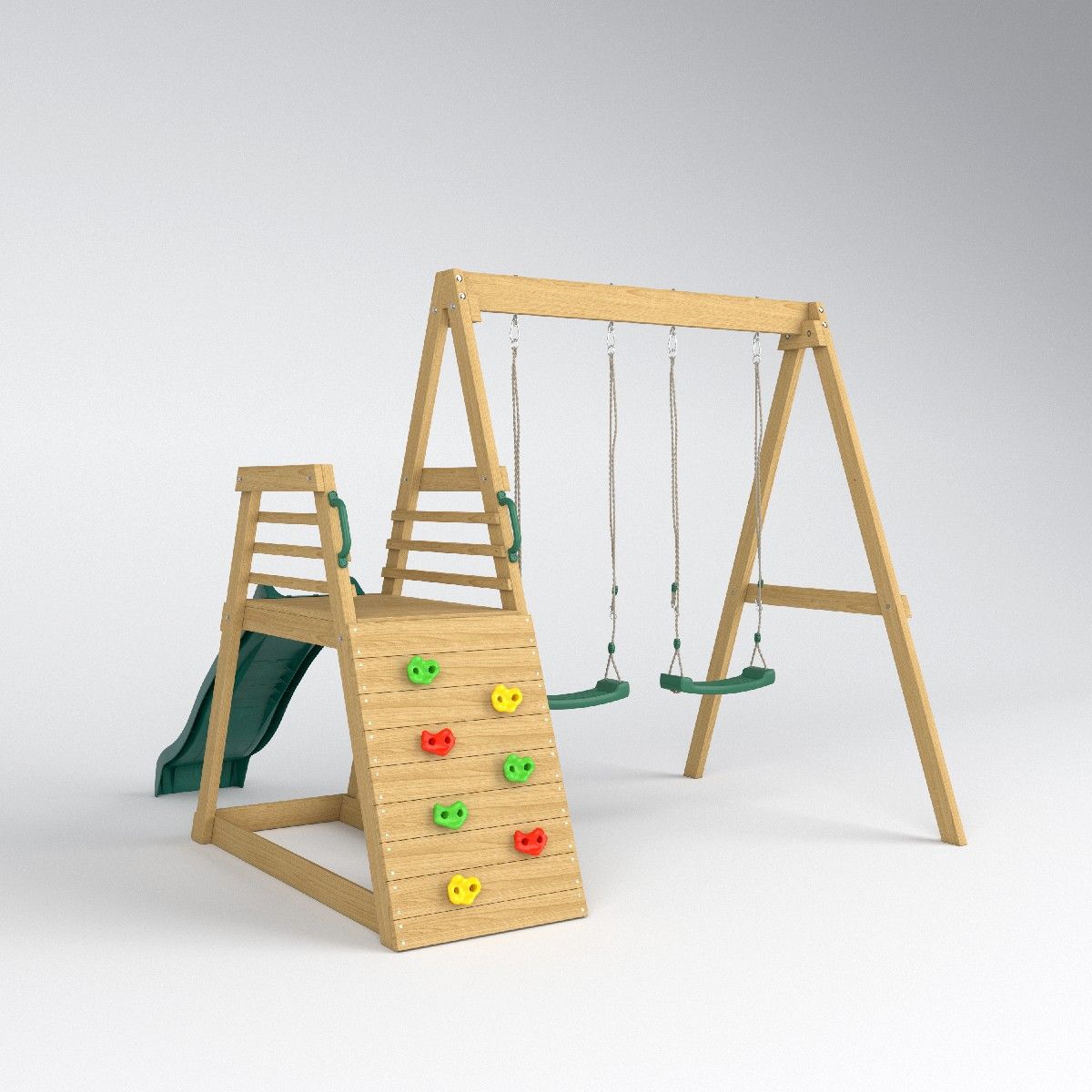 Kids Outdoor Swing Set - 2026 Zestaw do zabawy na zewnątrz