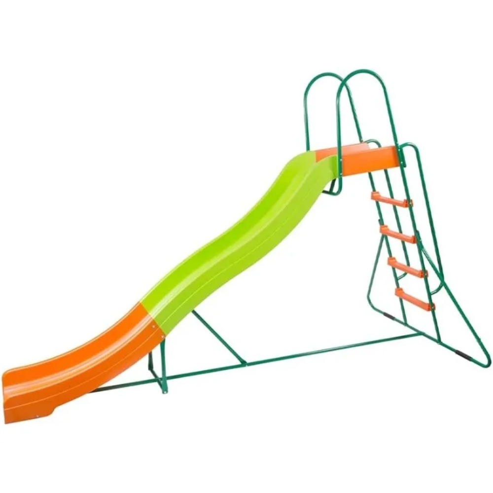 Kids Outdoor Swing Set With Slide - Parasole ogrodowe - Zjeżdżalnia na plac