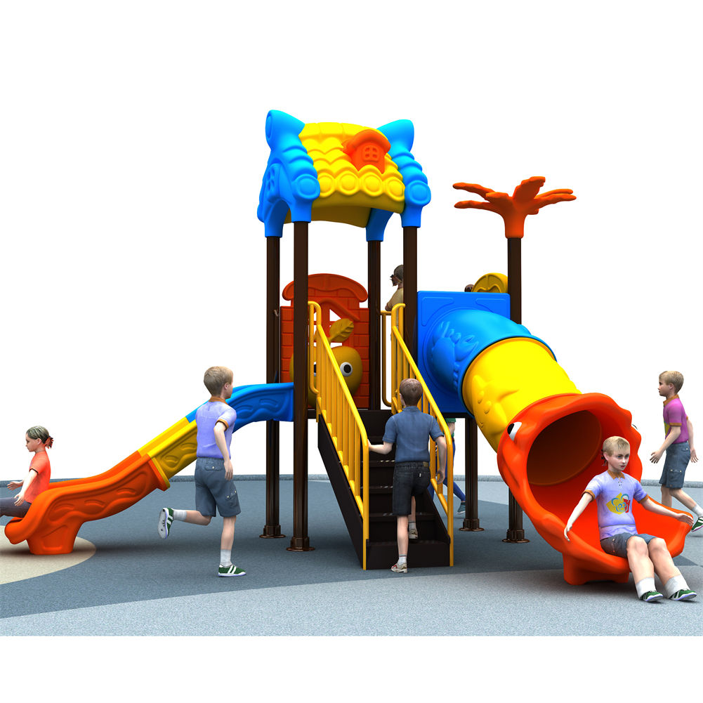 Kids Outdoor Swing Set With Slide - Gorąca Wyprzedaż: Zestaw Zabawek Plenerowych dla