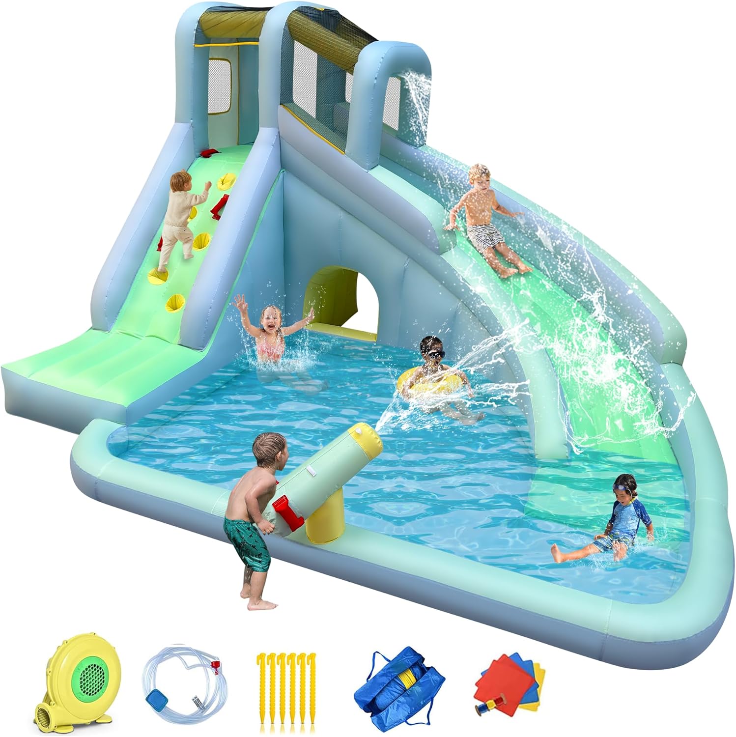 Nadmuchiwany park wodny dla dz – Kids Outdoor Bounce House recenzja i cena