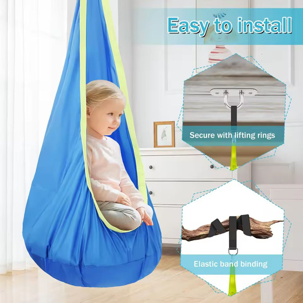 Huśtawka dla dzieci z nylonowy – Kids Outdoor Swing Set recenzja i cena