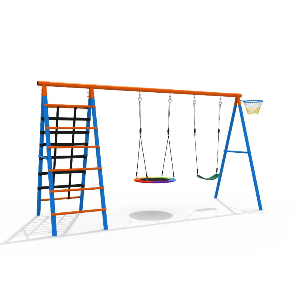 Zestaw 3w1 dla dzieci: huśtawk – Kids Outdoor Swing Set With Slide recenzja i cena
