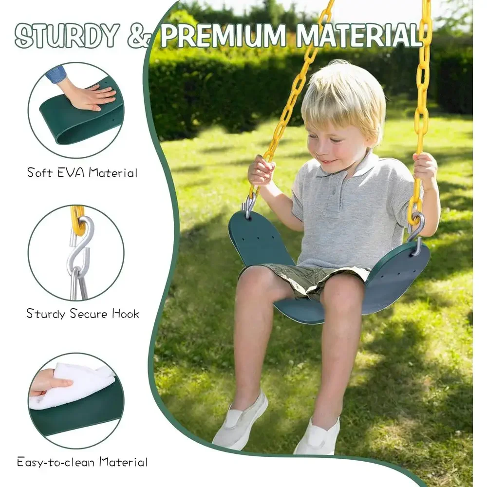 Zestaw huśtawek ogrodowych z k – Kids Outdoor Swing Set recenzja i cena