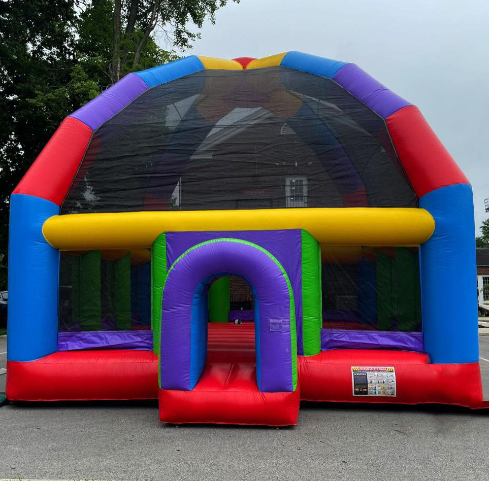 Duży dmuchany zamek do skakani – Kids Outdoor House recenzja i cena