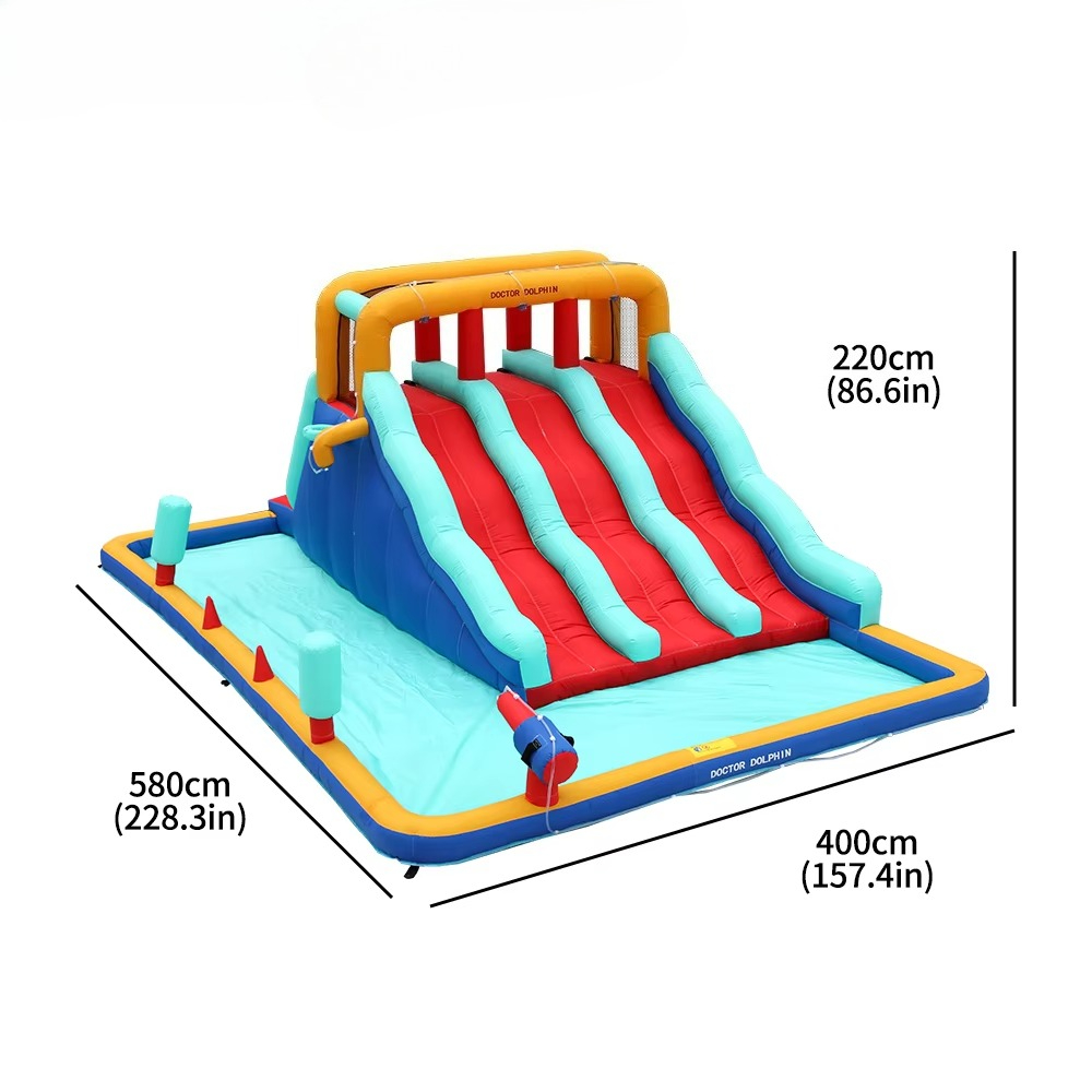 Zewnętrzny dmuchany zamek zjeż – Kids Outdoor House recenzja i cena