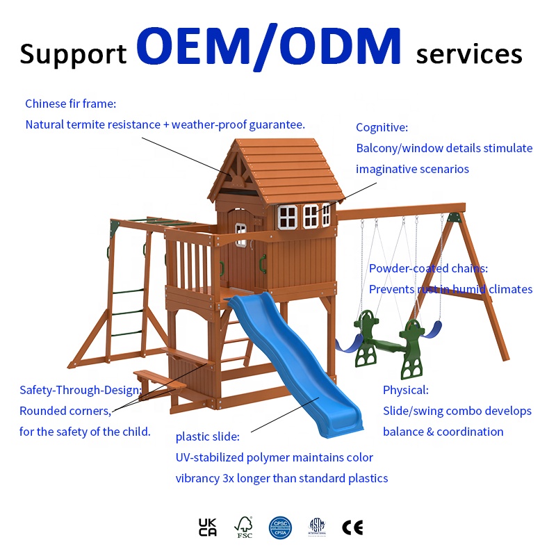 Duże zewnętrzne urządzenia rek – Kids Outdoor Swing Set recenzja i cena