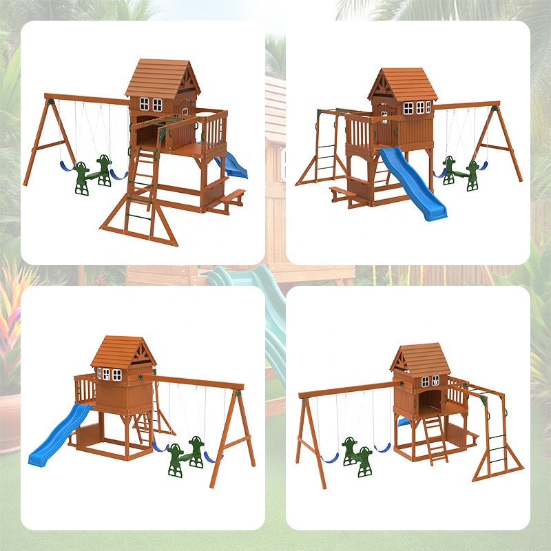 Duże zewnętrzne urządzenia rek – Kids Outdoor Swing Set recenzja i cena