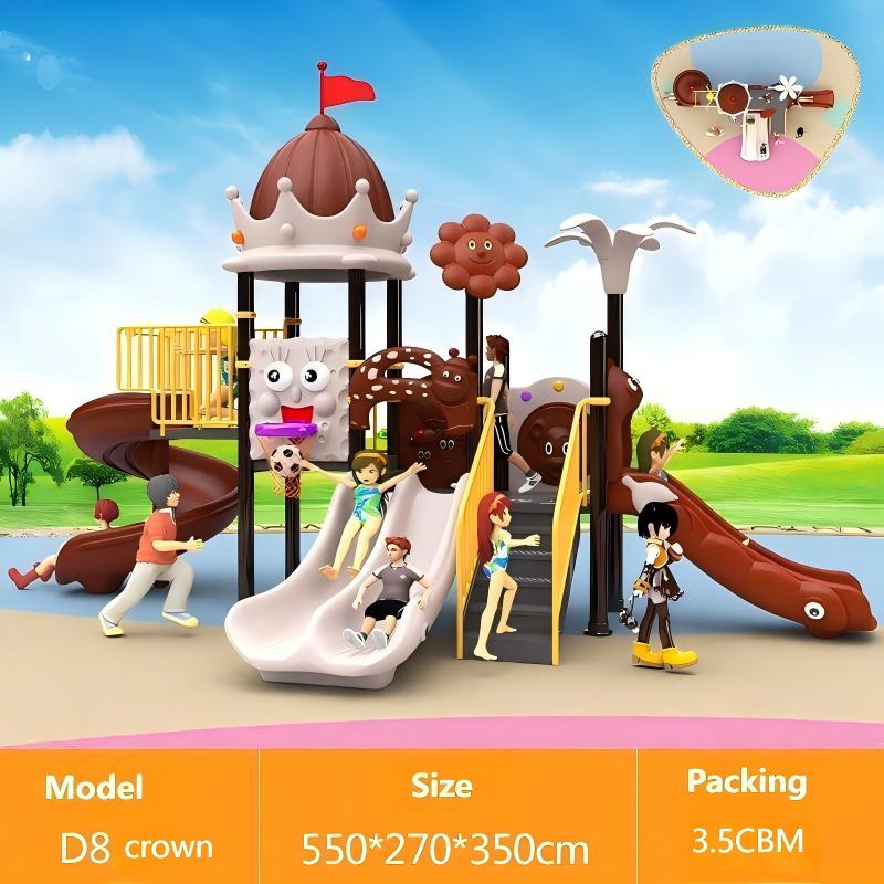 Zestaw huśtawek ze stali i pla – Kids Outdoor Swing Set With Slide recenzja i cena