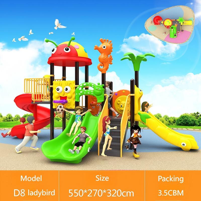 Zestaw huśtawek ze stali i pla – Kids Outdoor Swing Set With Slide recenzja i cena