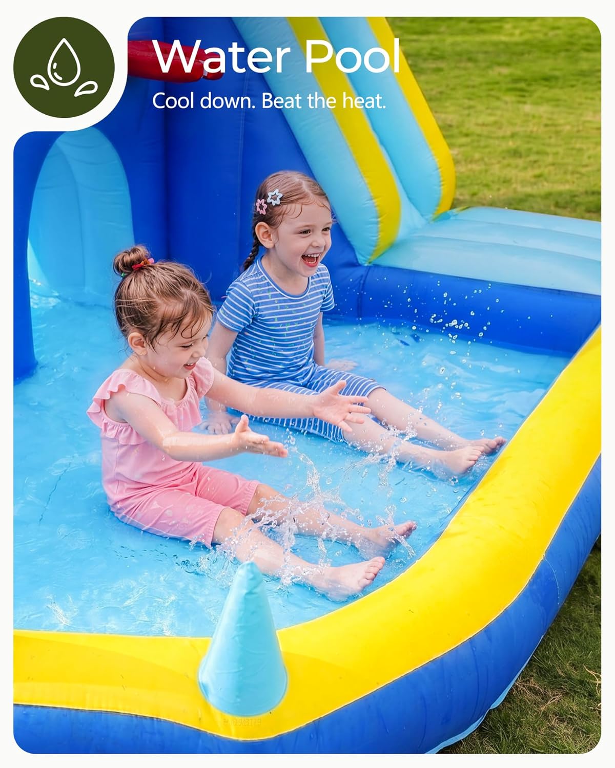 Dmuchana zjeżdżalnia wodna dla – Kids Outdoor House recenzja i cena
