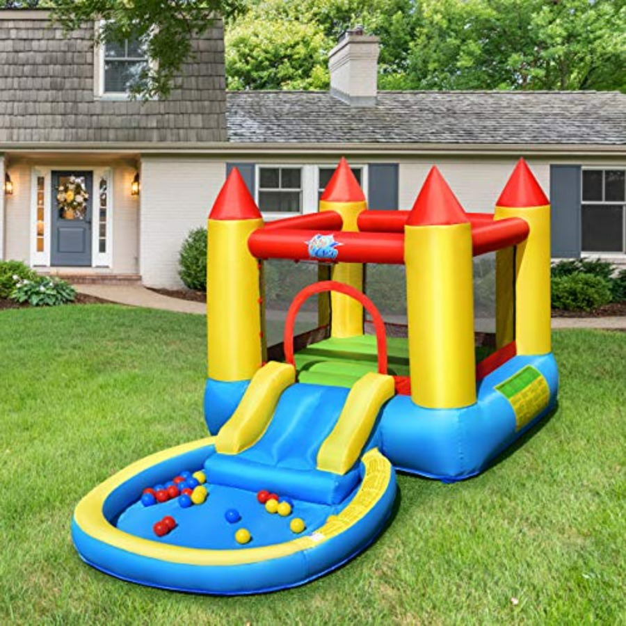 Nadmuchiwany domek do skakania – Kids Outdoor House recenzja i cena