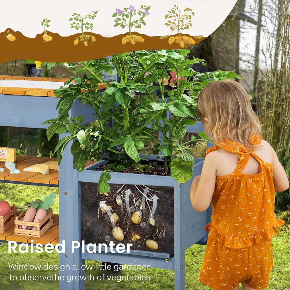 Kuchnia do zabawy dla dzieci n – Kids Outdoor Sink recenzja i cena
