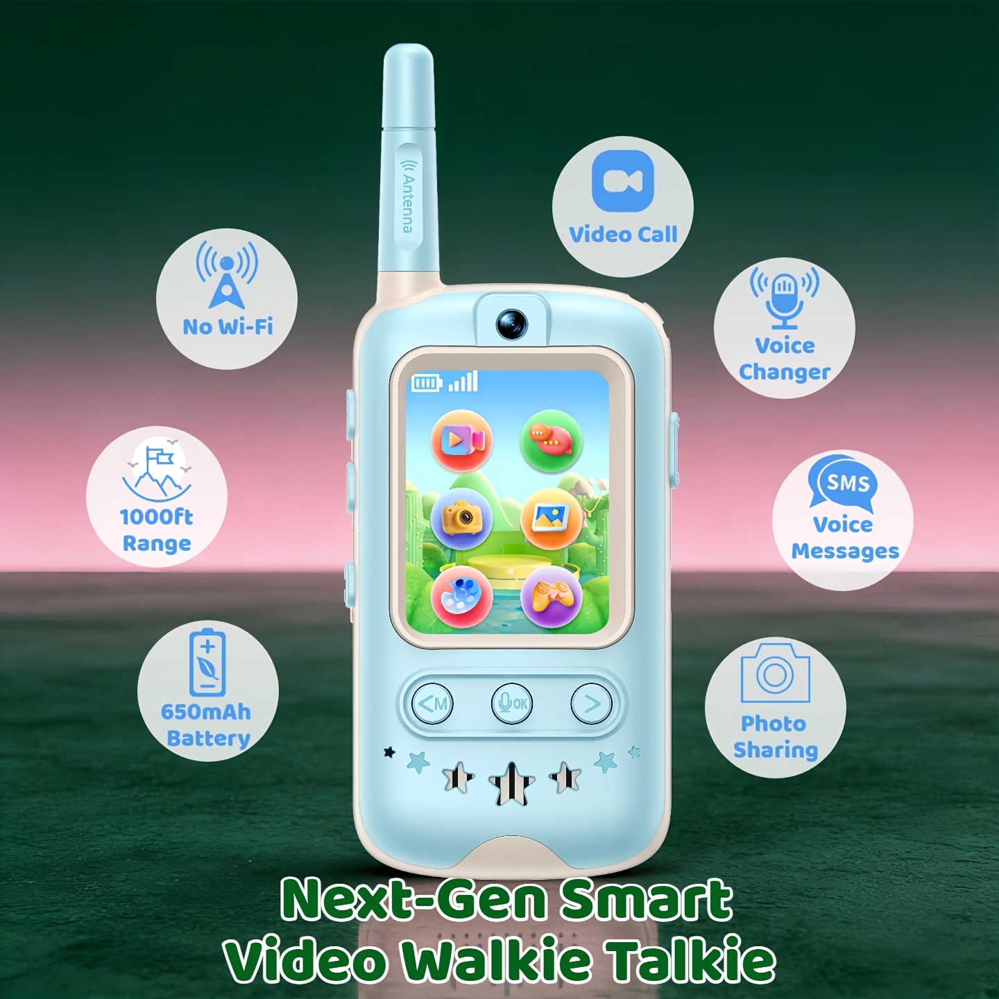 Zestaw Walkie Talkie z Wideo,  – Kids Outdoor Voices recenzja i cena