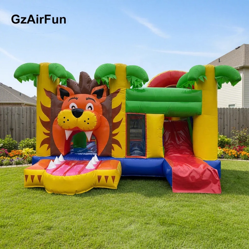Niestandardowy komercyjny dmuc – Kids Outdoor Bounce House recenzja i cena