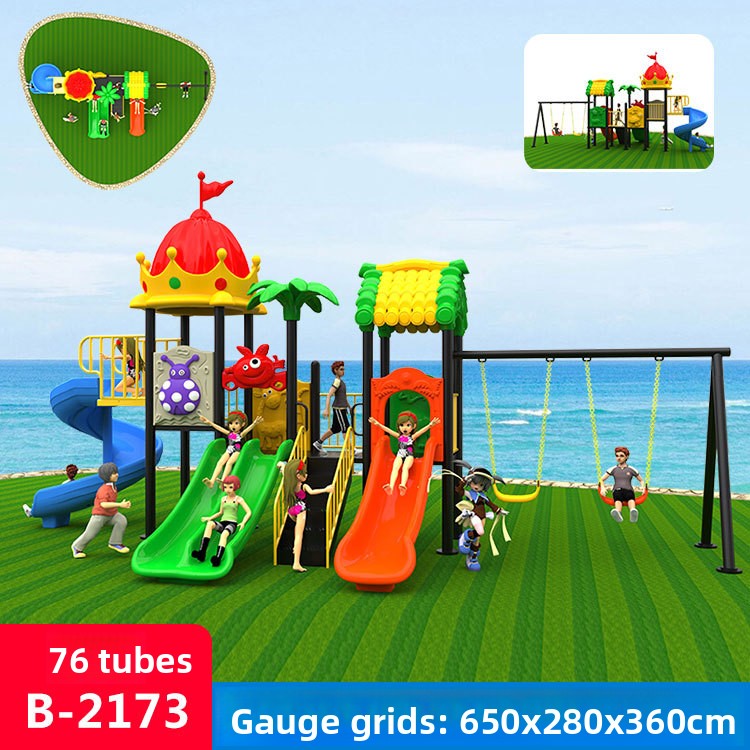 Zestaw zabawek do zabawy na św – Kids Outdoor Swing Set With Slide recenzja i cena