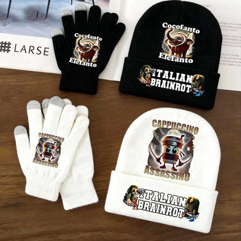 2 szt. Włoskie Zwierzęta Brain – Kids Outdoor Gloves recenzja i cena