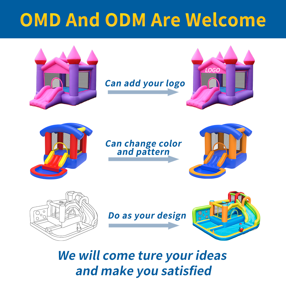 Niestandardowy dmuchany zamek  – Kids Outdoor House recenzja i cena