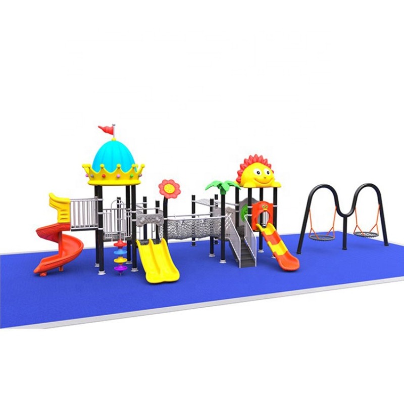 Hurtowy zestaw huśtawek i zjeż – Kids Outdoor Swing Set With Slide recenzja i cena