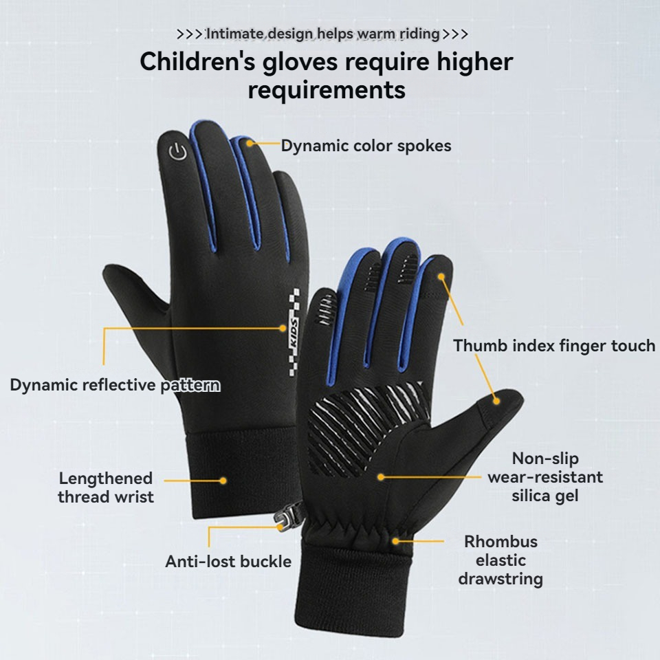 GTUBIKE rękawiczki dziecięce e – Kids Outdoor Gloves recenzja i cena