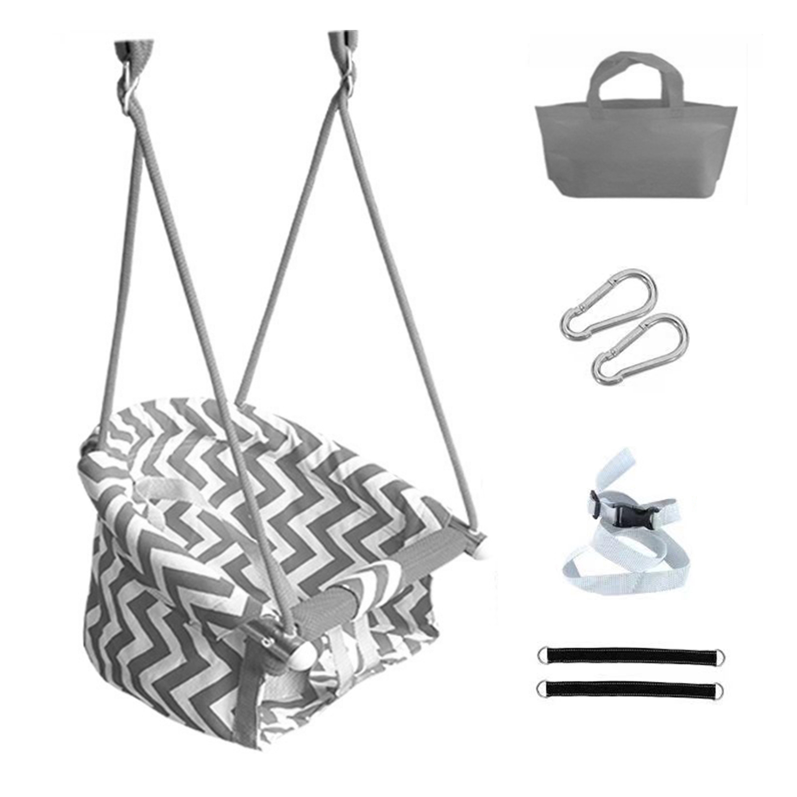 Huśtawka dla dzieci z regulowa – Kids Outdoor Swing Set recenzja i cena